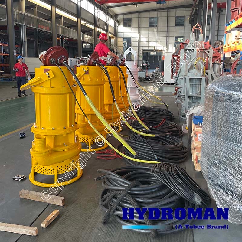 Electric Driven Submersible Slurry Pumps for Mining Sites