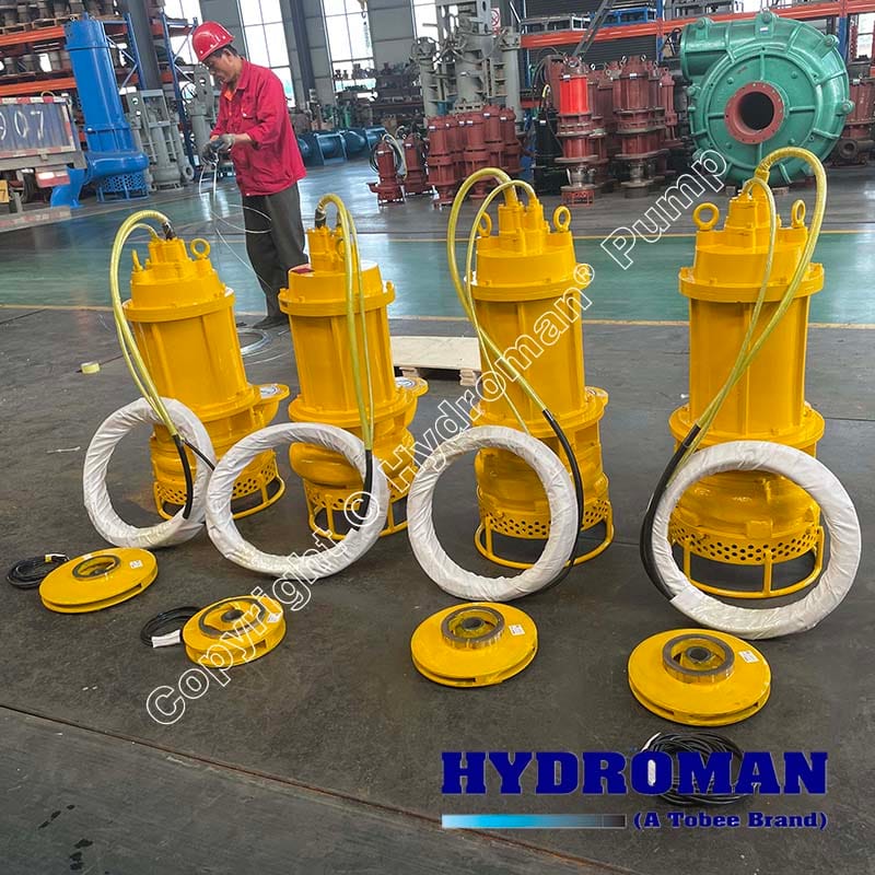 Electric Powered Submersible Pumps for Titanium Ore Processing