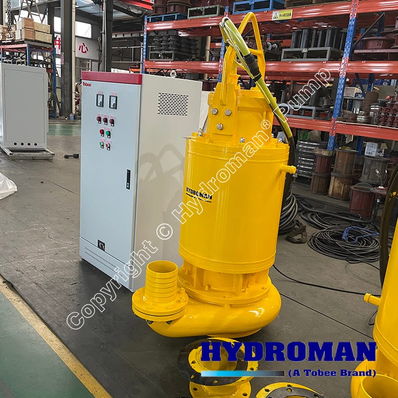 Electric Submerged Slurry Pump with Cutting Head
