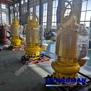 Heavy Duty Submersible Slurry Pump with Cooling System