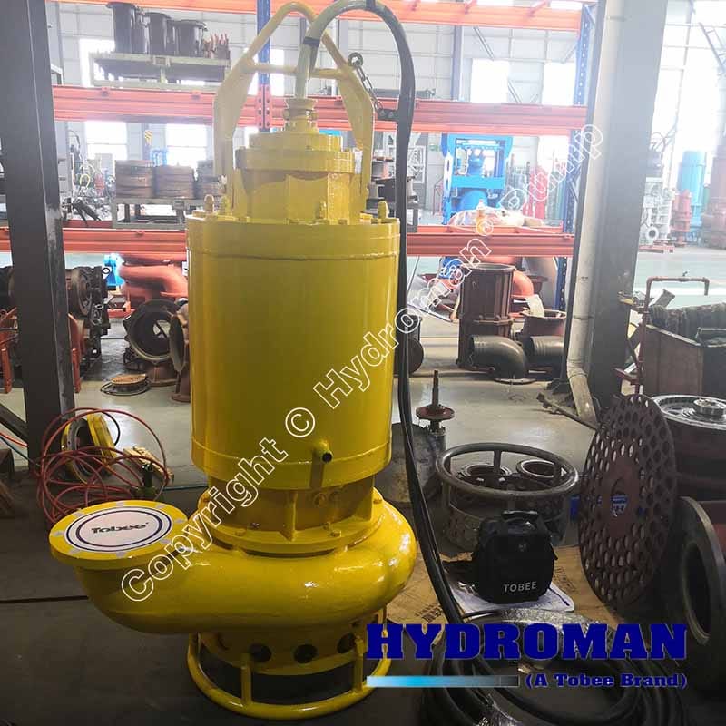 Vertical Submerged Centrifugal Pump with Cooling Jacket
