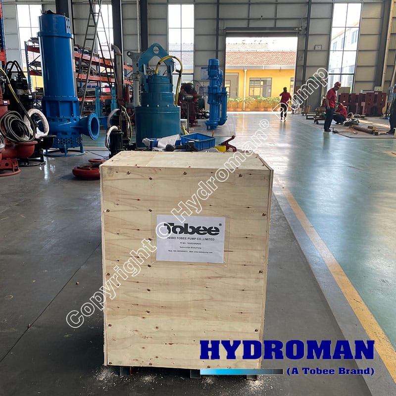 High Reliability Submersible Gravel Slurry Pump Packaging
