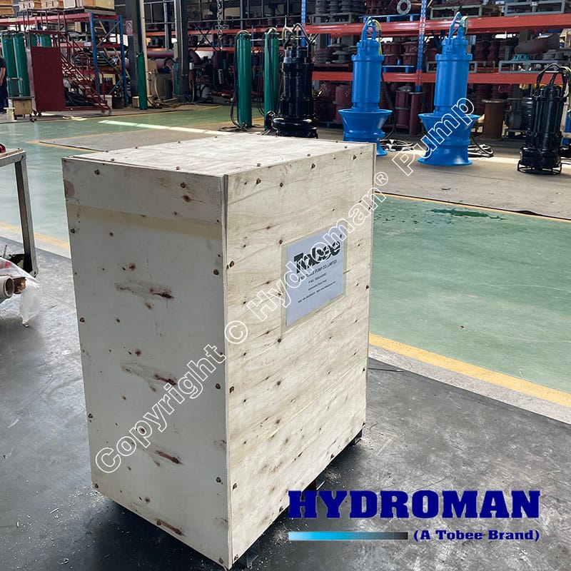 Electric Motor Driven Submersible Slurry Pump Package