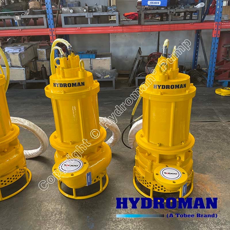 High Capacity Submersible Sand Pump with Agitator System