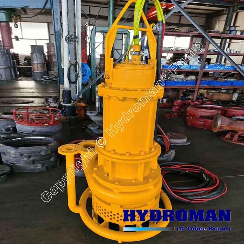 Underwater Sand Pump with Electric Jet Ring System
