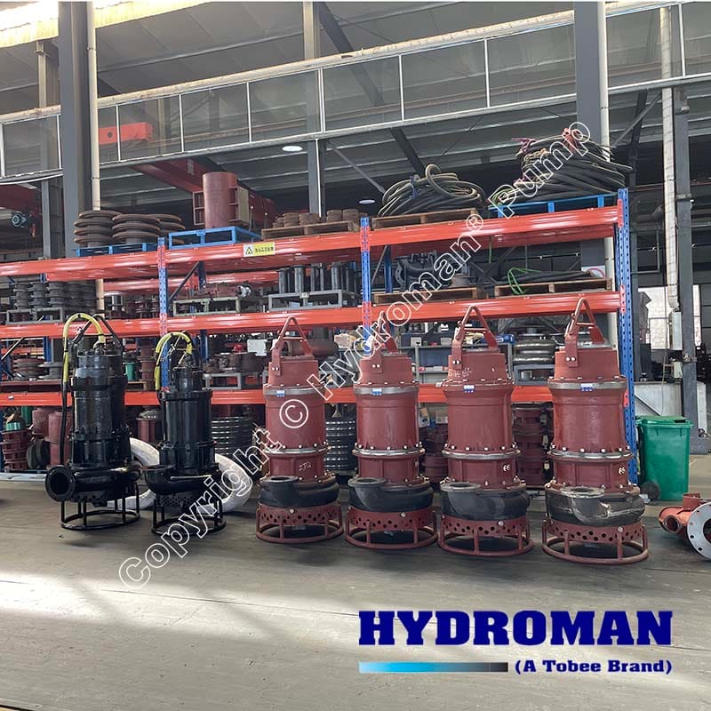 High Efficiency Submersible Slurry Pumps with Large Capacity