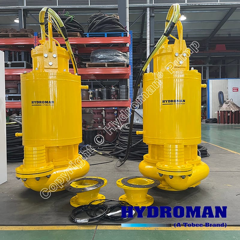 Electric Driven Submersible Pump for Sludge Removal
