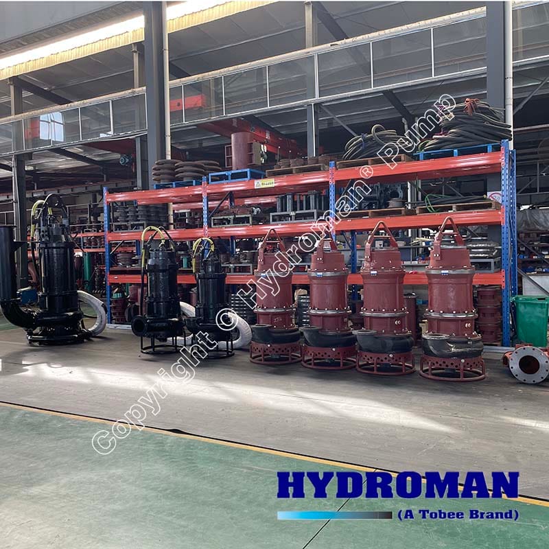 High Performance Electric Submersible Slurry Pumps for Silt