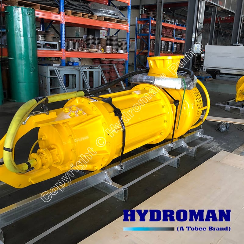 Hydroman Submersible Pumps with Built-in Electric Agitator