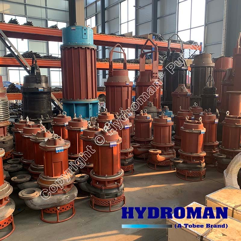 Vertical Electric Dredging Pump for Pond Cleaning
