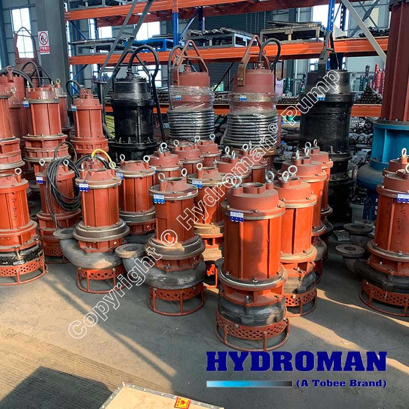 Underwater Submerged Pump for Sediment Sand Removal
