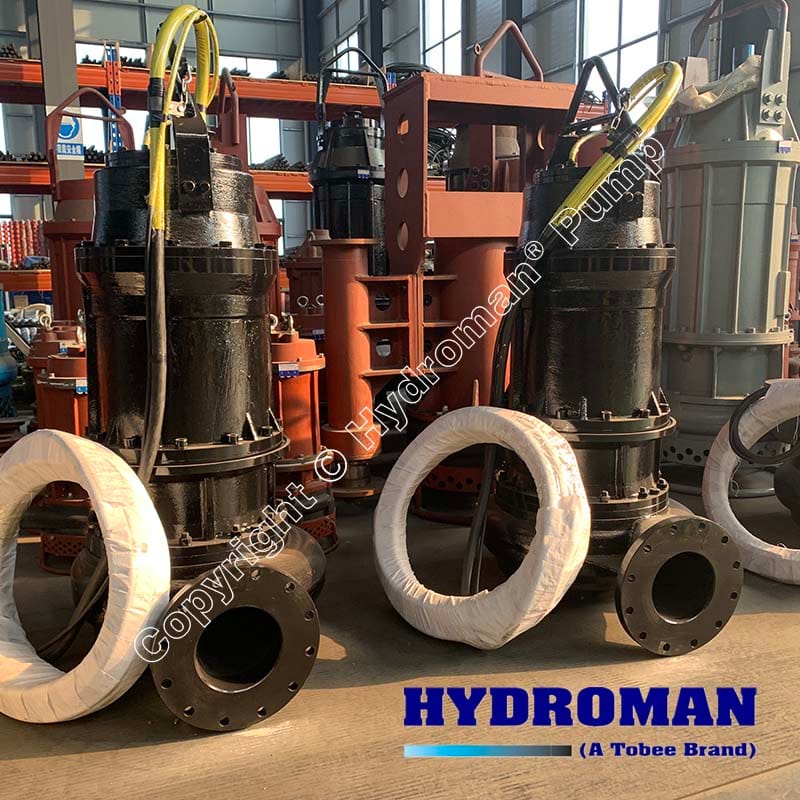 Hydroman Submersible Agitator Pumps for Slurry
