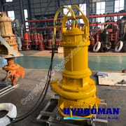 Durable Submersible Electric Sludge Pump for Ore-Water Mixtures
