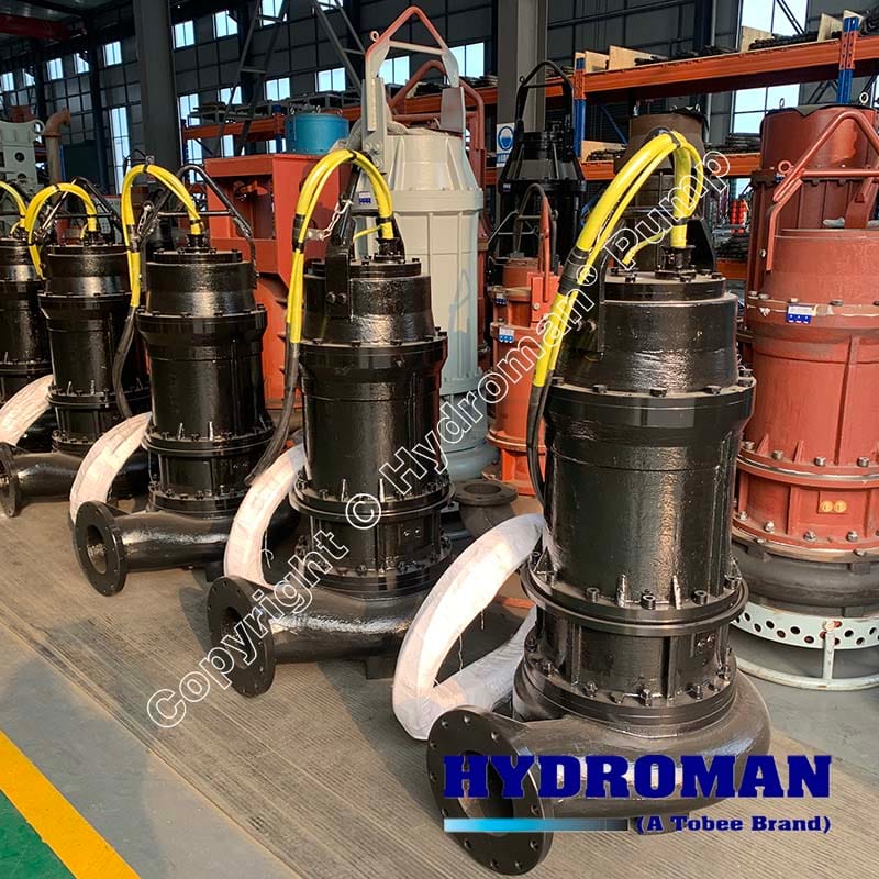 Submersible Slurry Pumps for Antimony Mine