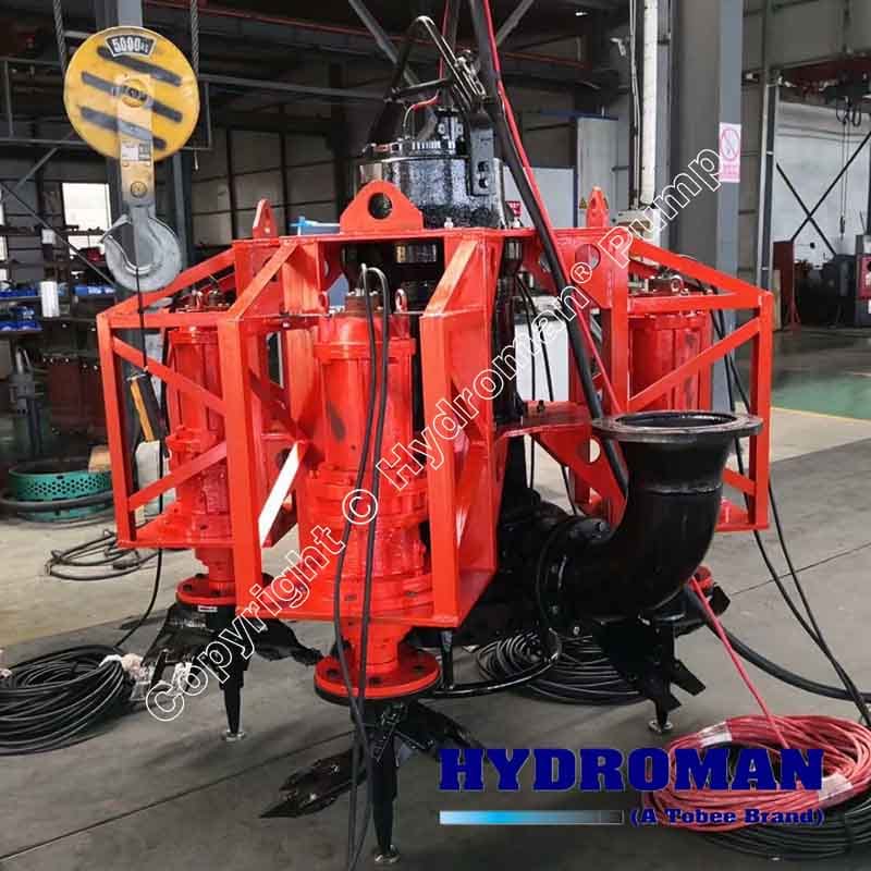 High Efficiency Vertical Submersible Slurry Pumps