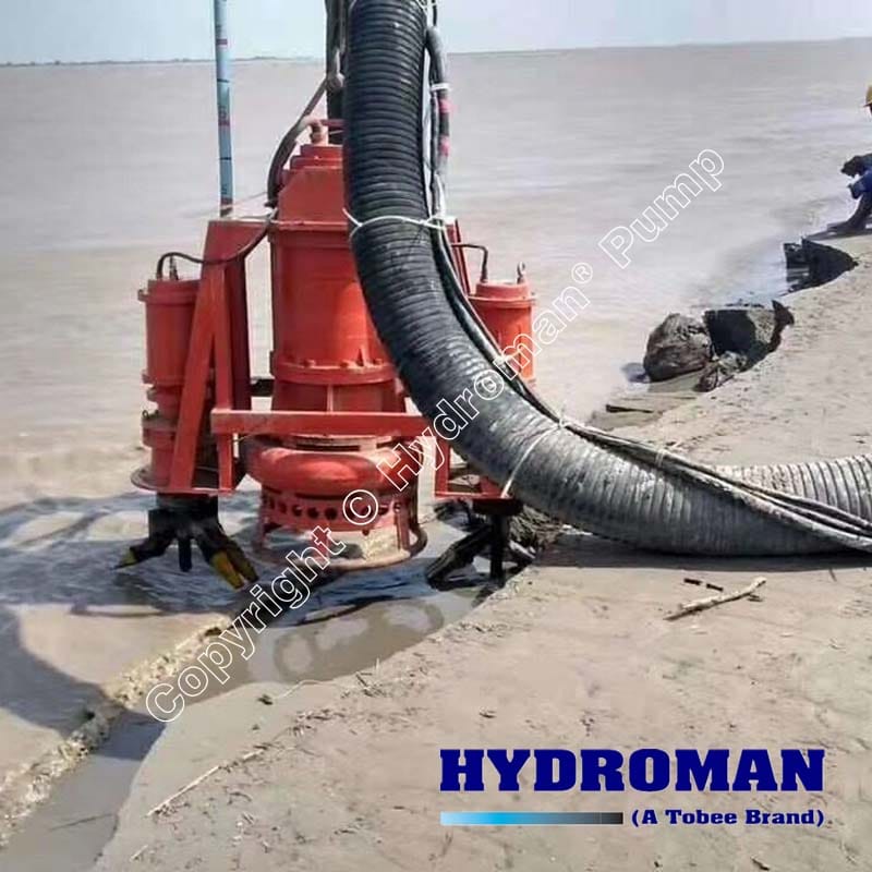 Submersible Slurry Pump with Cutter System for Prawn Farm