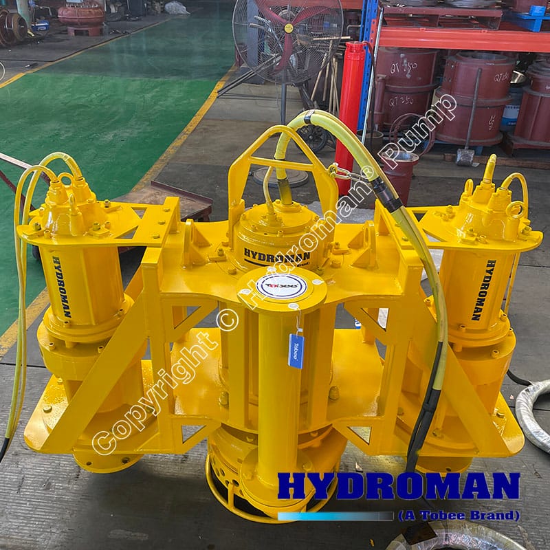 High Efficiency Electric Pump for Sediment Expelling