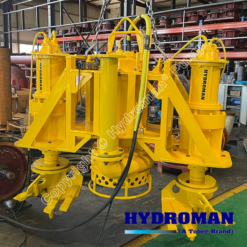 Industrial Submersible Sludge Pump with Cutter Heads