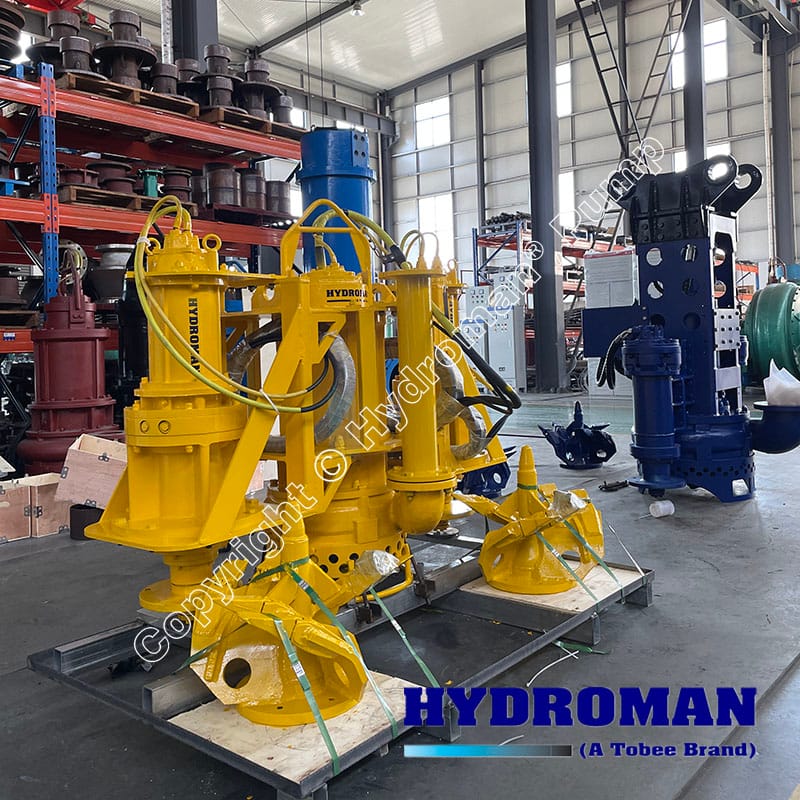 Heavy Duty DN150 Sand Pump with Agitator Side Cutters
