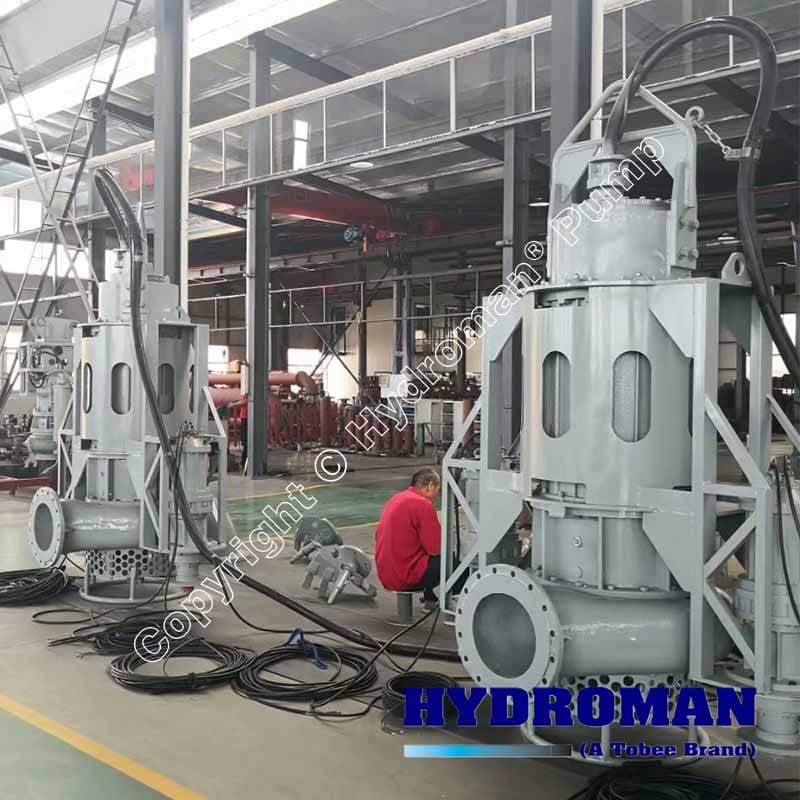 Heavy Duty Electric Submersible Pumps for Sand Dredging