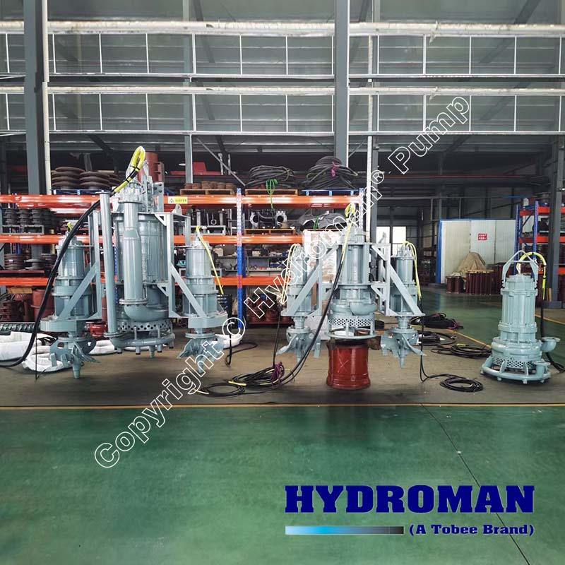 Electric Submersible Agitator Pump for Compacted Mud and Mine ...