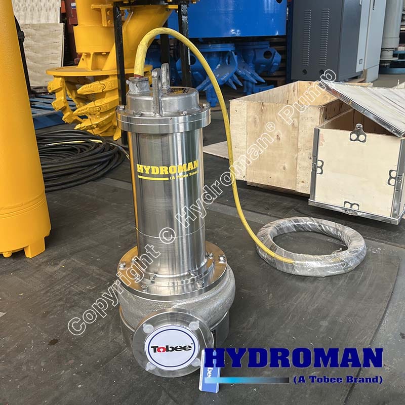 Hydroman Electric Submersible Pump with Cutter Heads