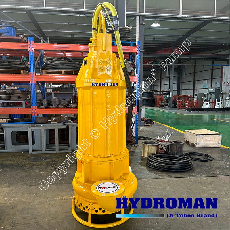 Electric Driven Pump for Transporting Crushed Ore Slurry