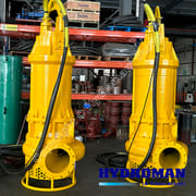 Industrial Submersible Pumps with Electric Agitator System
