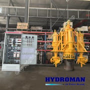 Hydroman Submersible Slurry Pumps for Land Reclamation