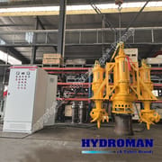 Hydroman Submersible Pumps for Transferring Solid-Laden Mixtures