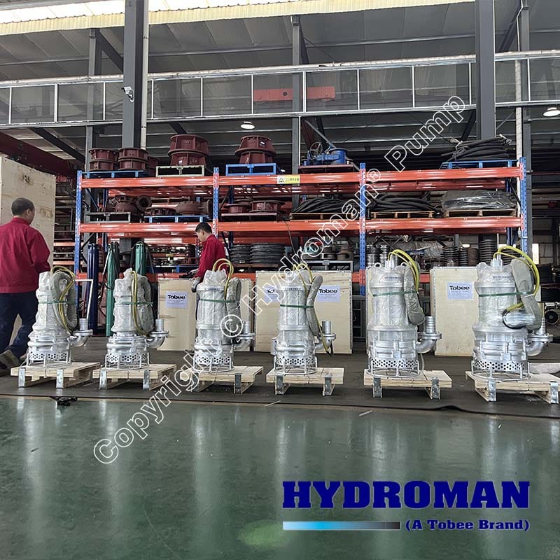 Submersible Sand Agitator Pumps for Dredging Projects