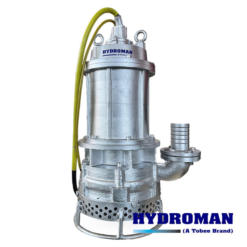 Hydroman Submersible Slurry Sand Pump with Agitator for Romania Wastewater Management