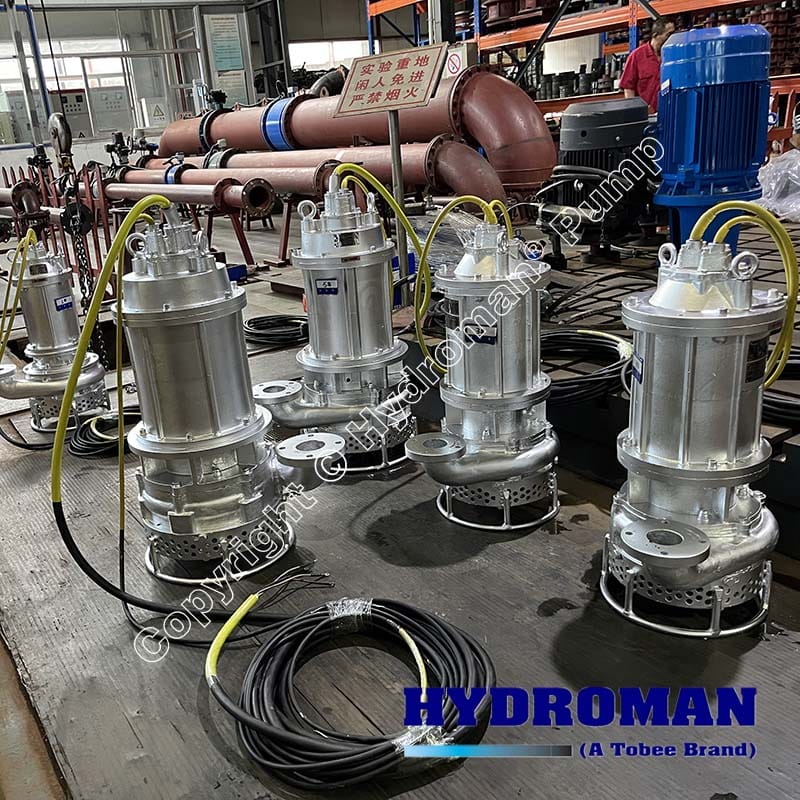 Submersible Sludge Pump for South Korea Projects