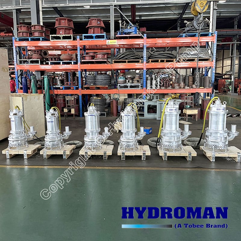 Heavy Duty Submersible Pump for Slurry and Water

