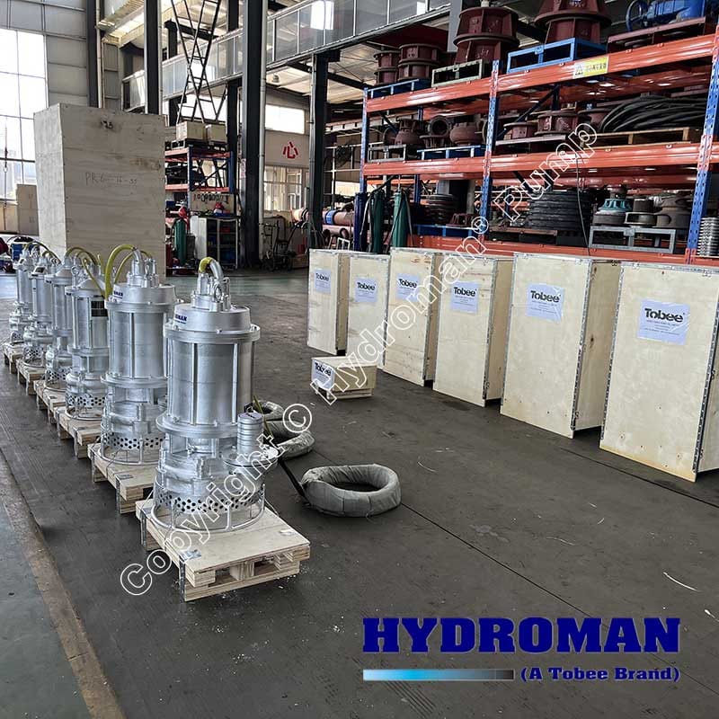 Vertical Submersible Sand Pump for Coastal Works