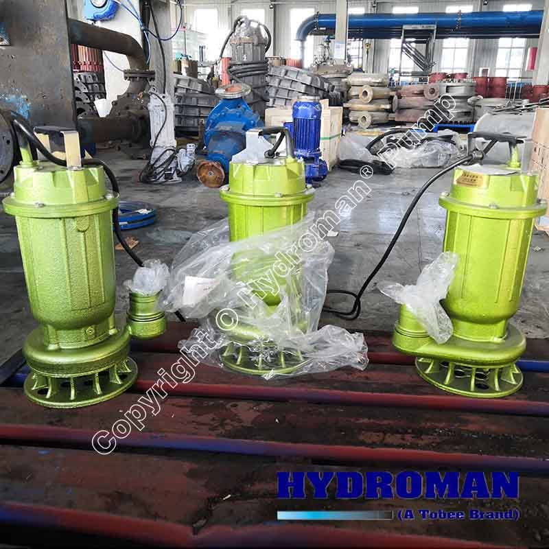 Hydroman Electric Vertical Sewage Pumps for Waste Water Discharging