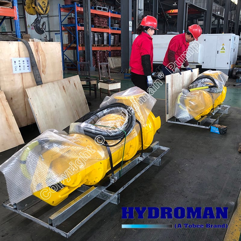 Hydroman Submersible Waste Water Pump Package Electric Driven