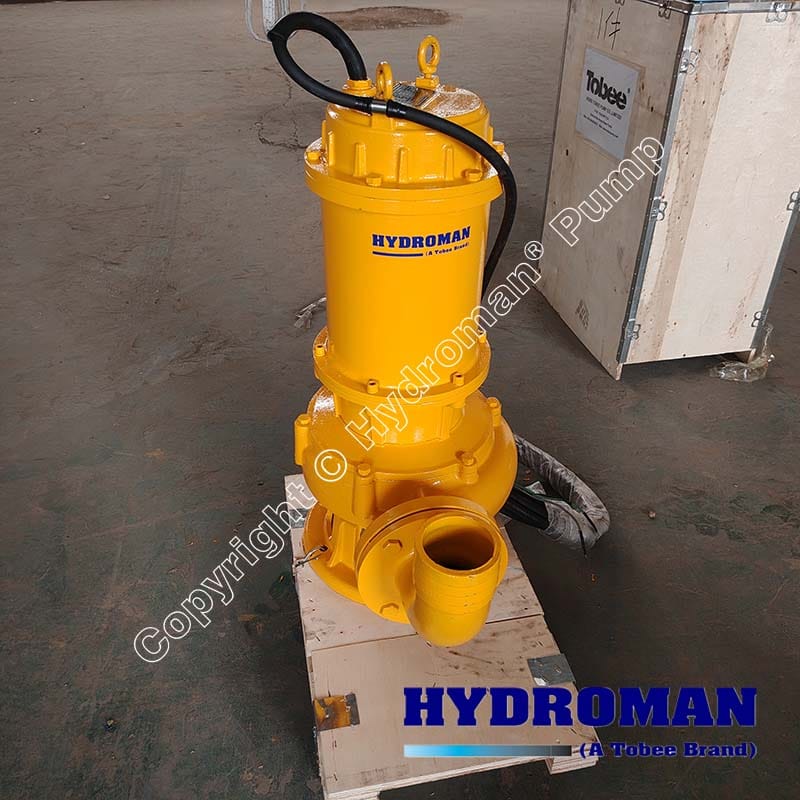 Hydroman Submergence Pump for Waste Water Treatment
