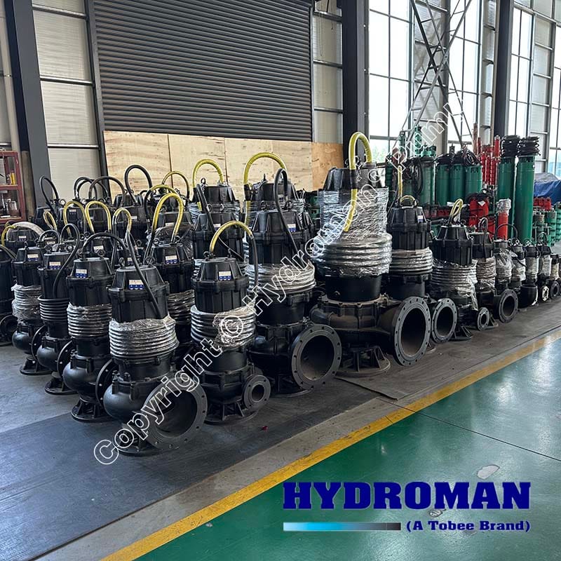 Submersible Sewage Water Pump with Pressure Pipeline System