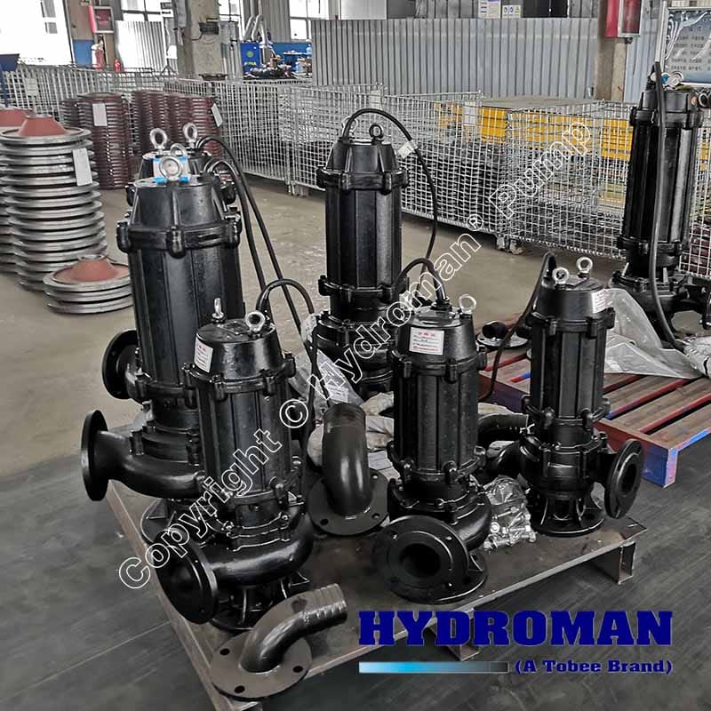 High Efficiency Submersible Pumps for Wastewater Disposal