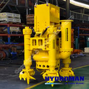 Excavator Mounted Hydraulic Dredge Pump with Agitator and Cutters