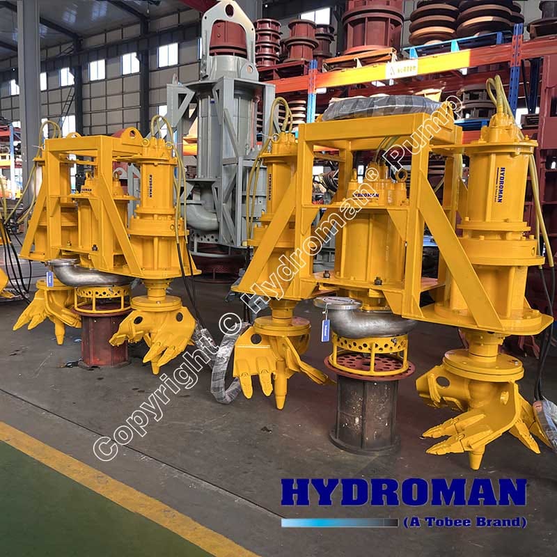 High Efficiency Submerged Slurry Pumps for Mining