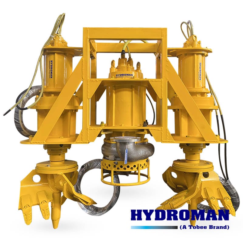 11kw Submersible Slurry Pumps with 2 Side Agitators for Sand Sludge