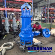 Underwater Electric Pump for Mud and Sediment Removal
