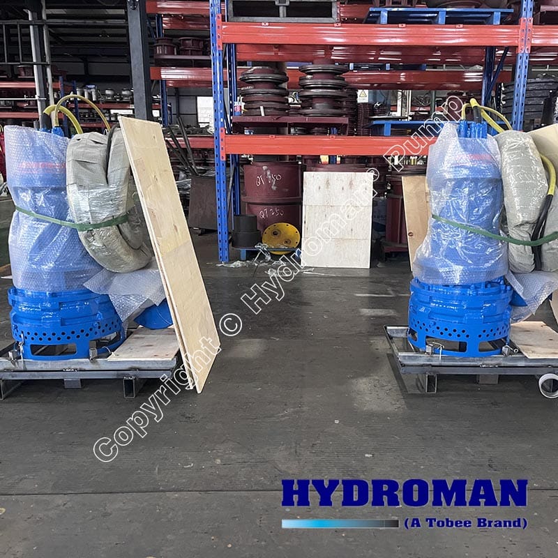 Submerged Centrifugal Pumps for Harbors and Lakes
