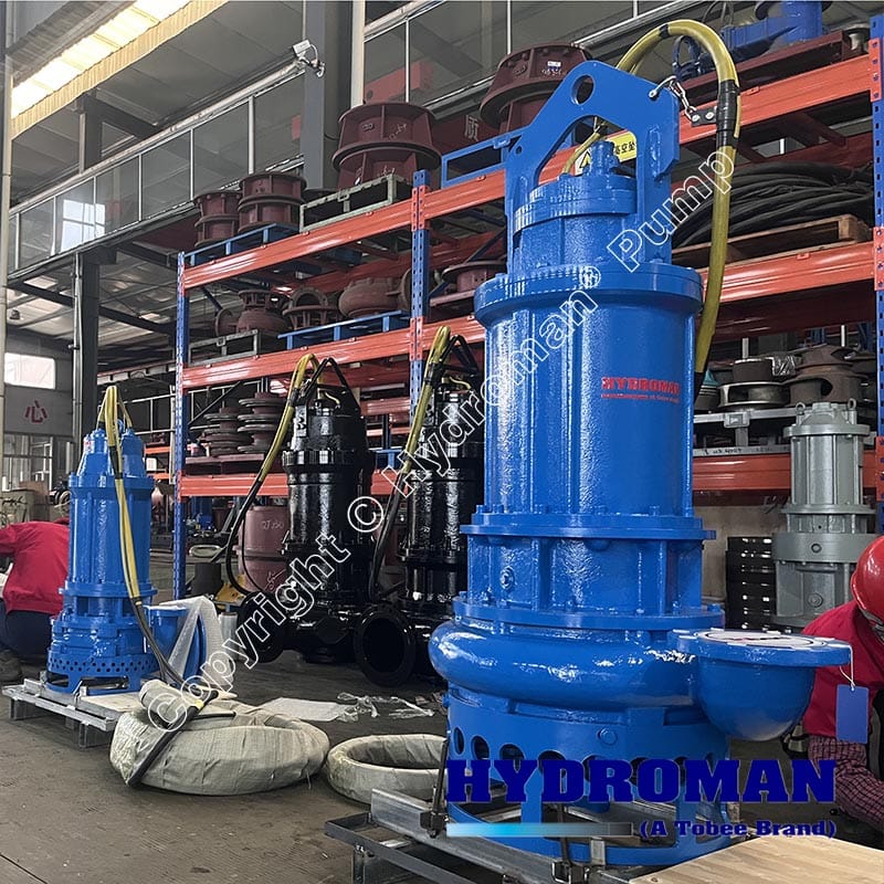 Submerged Mud Pump for Beach Mining Sediment

