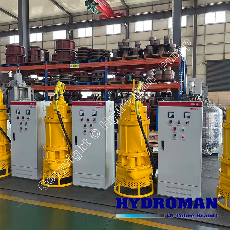 VFD Control Panels Electric Submersible Agitator Pump for Industrial ...