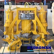 Underwater Electric Slurry Pump with Cutter Heads
