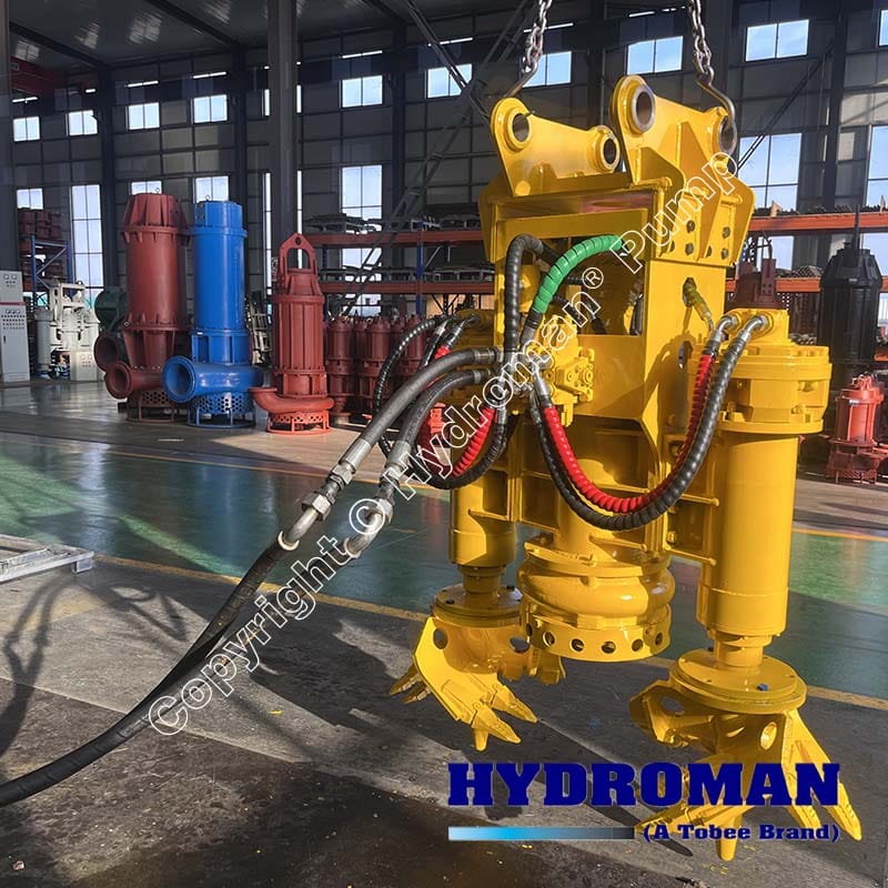 Heavy Duty Hydraulic Submersible Dredging Pump
