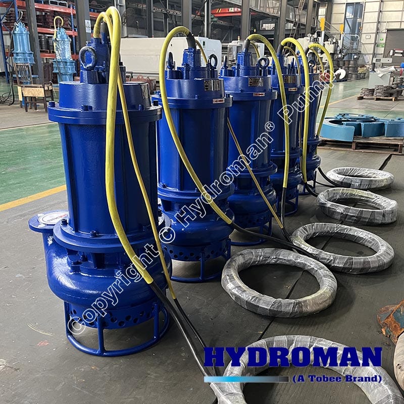 Underwater Slurry Pump for Sand Waste Removal
